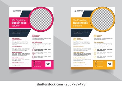 Modern Corporate Flyer Design Template