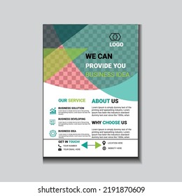 Letrero comercial moderno de diseño de plantilla de viajero corporativo