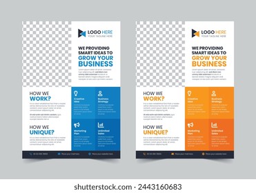 Modern Corporate Flyer Template. I would highly be recommended this template for Corporate, Real Estate, Finance, Fitness, Beauty, Medical, and Fashion Industry.