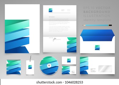 Modern Corporate Identity Template. Best for Branding