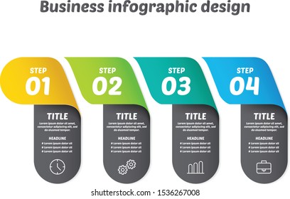 modern  corporate infographics design vector illustration for business