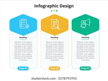 Modern Corporate infographics vector illustration