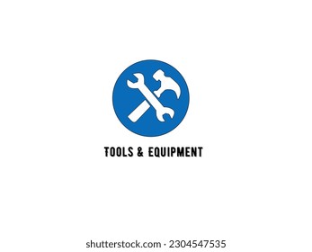 Modern Corporate Life Saving Rules icons vector illustration of Tools and Equipment with blue and white style isolated