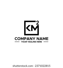 Modern corporate logo concept square frame letter design for company identity business symbol communication