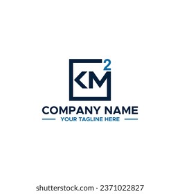 Modern corporate logo concept square frame letter design for company identity business symbol communication