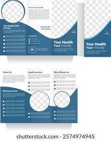 Modern Corporate medical brochure design templates