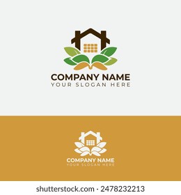 Modern Corporate real estate Logo Design concept Template
