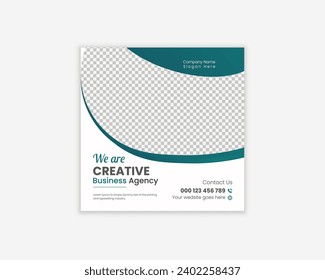 Modern and Corporate Social Media post design