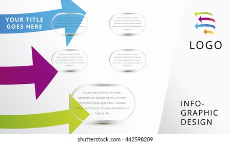 INFOGRAFISCHE MODERNE UNTERNEHMENSVEKTORGRAFIK 