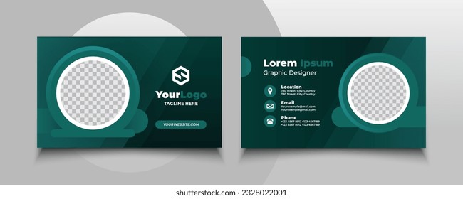Modern Corporation Business Card Template