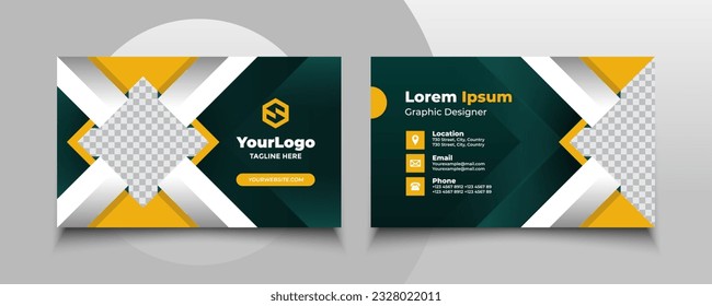 Modern Corporation Business Card Template