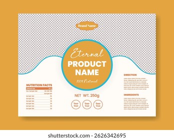 Modern Cosmetics Packaging Label template design, Cosmetic, skin care, beauty care, flyer, poster, leaflet, brochure cover, invitation greetings card design
 with organic floral vector background