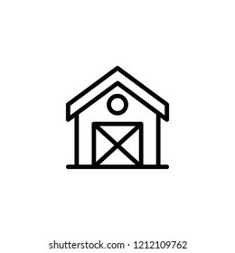 Modern cottage icon