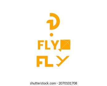 plantilla de diseño de logotipo de mensajería moderna