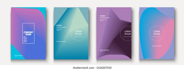 Modern cover collection design. Abstract retro 90s style texture of colorful neon lines. Striped trends background. Future geometric patterns. Design presentations, print, flyer, business cards