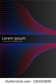 Modern cover design. Background technology. Future geometric pattern. Poster template. Flyer vector design.