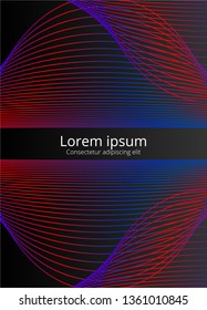 Modern cover design. Background technology. Future geometric pattern. Poster template. Flyer vector design.
