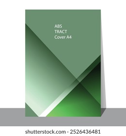 Modern cover design with color gradation. cover design with bright and fresh colors. Suit for banner, cover, invitation, card, flyer, company profile, etc