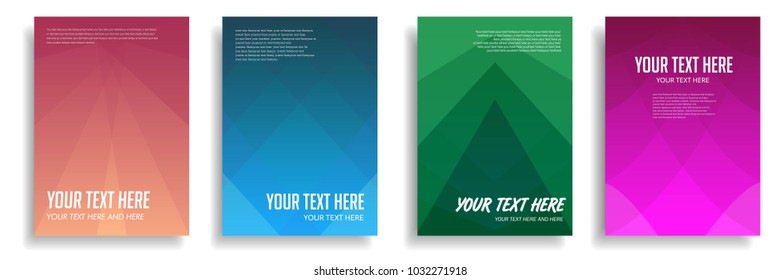 modern cover design with colorful dynamic halftone gradient
