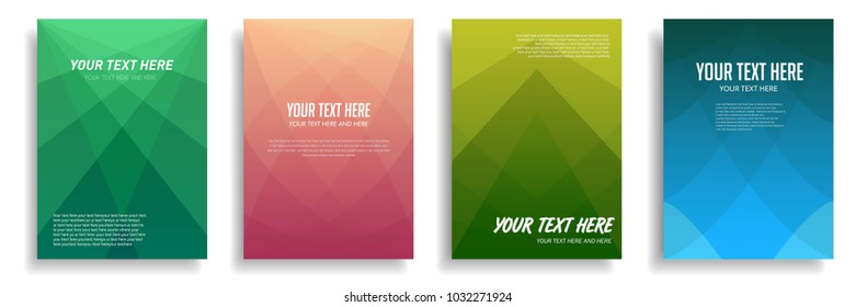 modern cover design with colorful dynamic halftone gradient