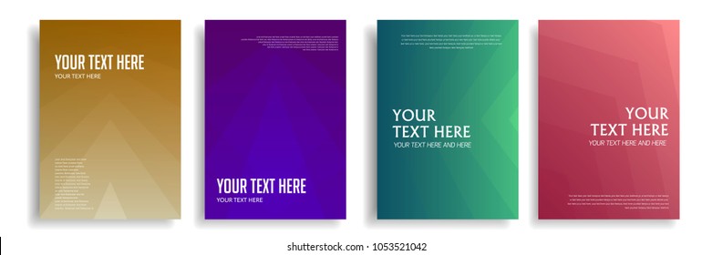 modern cover design with colorful dynamic halftone gradient