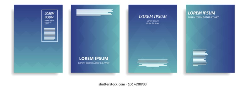 modern cover design with colorful halftone gradient