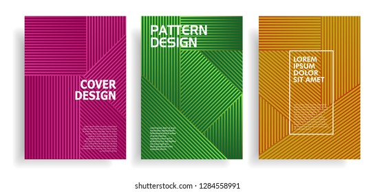 modern cover design with colorful halftone gradient