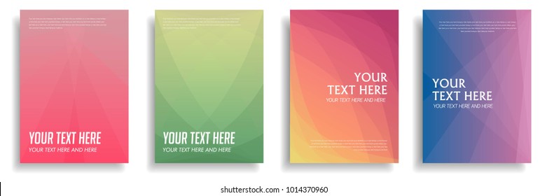 modern cover design with dynamic colorful halftone gradient a4 vector template for presentation, brochure, magazine, leaflet