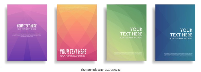 modern cover design with dynamic colorful halftone gradient a4 vector template for presentation, brochure, magazine, leaflet