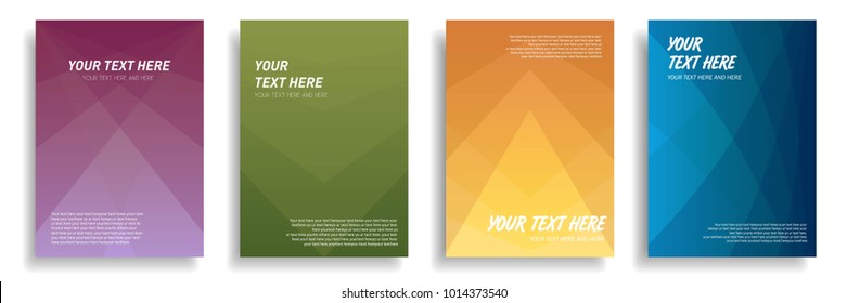 modern cover design with dynamic colorful halftone gradient. vector template in a4 size for magazine, presentation, brochure, poster
