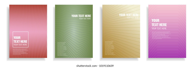 modern cover design with dynamic colorful halftone gradient. vector template for magazine, poster, brochure, leaflet in a4 size