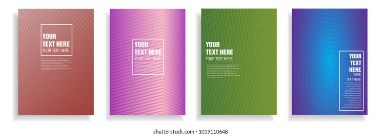 modern cover design with dynamic colorful halftone gradient. vector template for magazine, poster, brochure, leaflet in a4 size