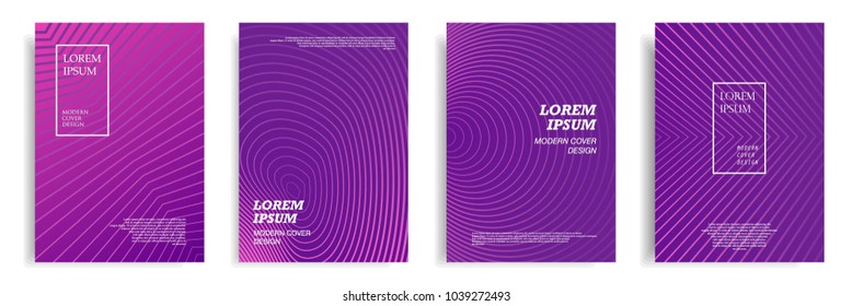 modern cover design with dynamic colorful halftone gradient