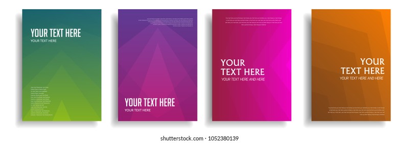 modern cover design with dynamic halftone gradient