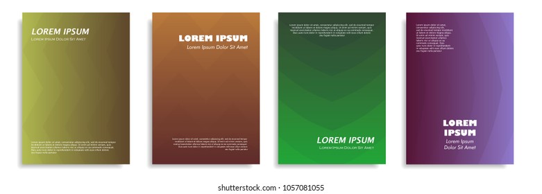 modern cover design with dynamic halftone gradient