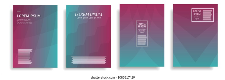 modern cover design with dynamic halftone gradient