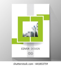Modern cover design, layout brochure template, abstract composition, cover presentation on a4. Geometric design.
