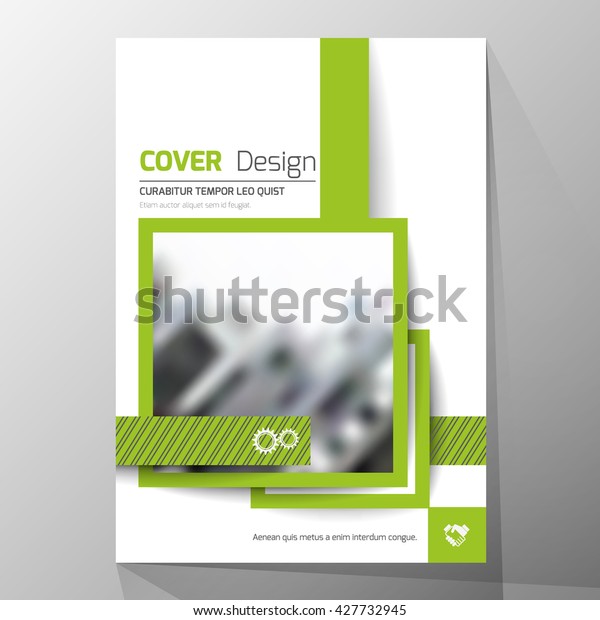 Modernes Cover Design Layout Broschure Abstrakte Komposition Cover Prasentation Stock Vektorgrafik Lizenzfrei