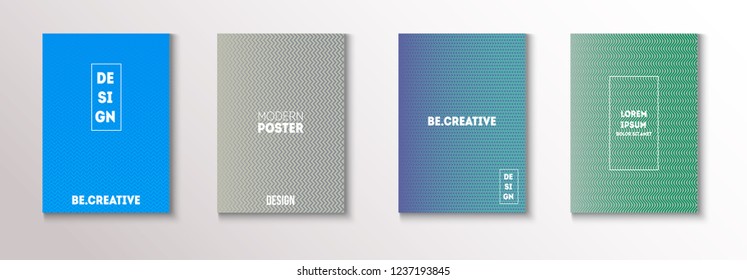 Modern Cover Design, Minimal Futuristic Vector Music Poster. Green, Pink, Blue, Gray Geometric Blend Presentation, Notebook Print. Minimal Business Cover, Banner. Hipster Tech Futuristic Paper Layout