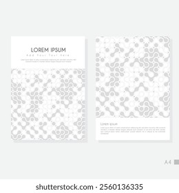 Modern cover design set. Blue, white abstract line pattern. Creative wavy stripe vector collection for business background, certificate, contemporary.