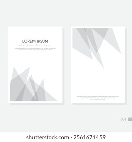 Modern cover design set. Blue, white abstract line pattern. Creative wavy stripe vector collection for business background, certificate, contemporary.
