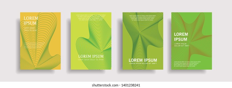 modern cover design template with abstract shape element