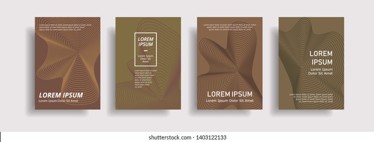 modern cover design template with abstract shape element