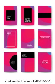 Modern cover design template for brochure or books