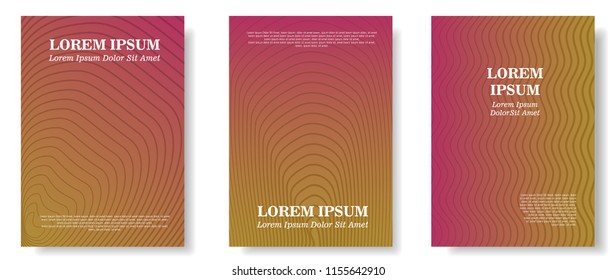 modern cover design template with dynamic halftone gradient
