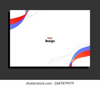 Plantillas modernas de diseño de portadas, Plantillas de Vector para folletos, Panfletos, revistas, presentaciones y cubiertas modernas de informes anuales de negocios