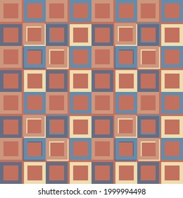Modern cover design for wallpaper. Vector squares graphic background. 