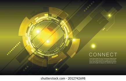 Modern cover design for web backdrop design. Technology background. White background. Decorative symbol. Modern vector illustration