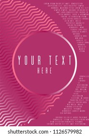 Modern cover  design for your business. Business card set. Can be used for poster, brochure, magazine, card, book, flyer, banner, anniversary
 Trendy corporate style.
