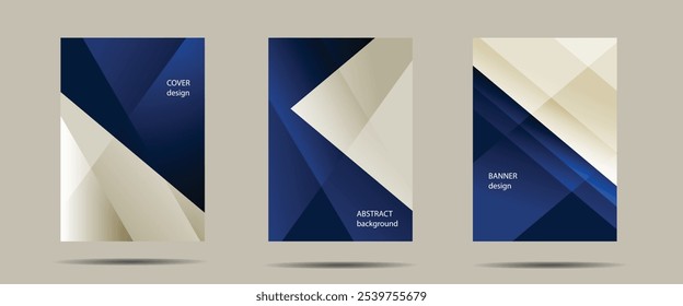 Modernes Cover- und Poster-Vektordesign. Abstrakte Abdeckung mit Farbabstufung. Premium-Cover-Design. Elegante Abdeckung. Anzug für Banner, Einladungskarte, Firmenprofil, Plakatwand und andere